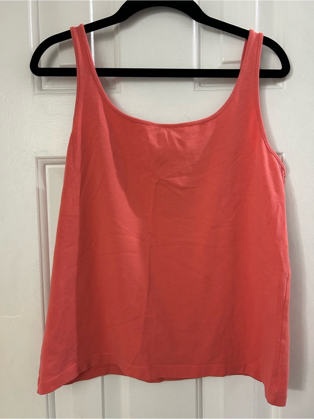 Y2K Talbots Coral Layering Tank Top Size Large - Picture 3 of 4